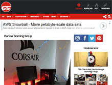 Tablet Screenshot of gamingsetups.com